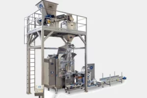 Vacuum vertical packaging machine
