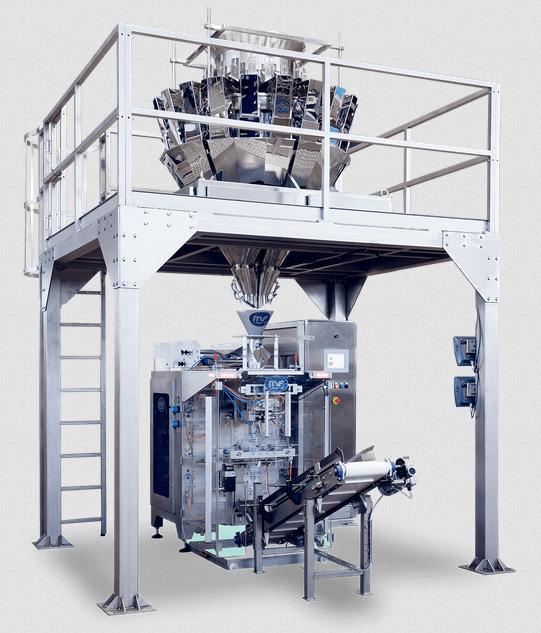 High speed vertical packaging machine-up to 100 BPM