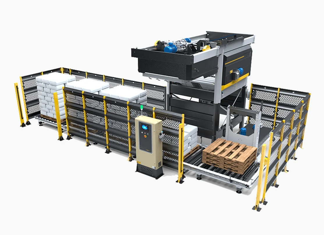 Automatic Bag Emptying Machine