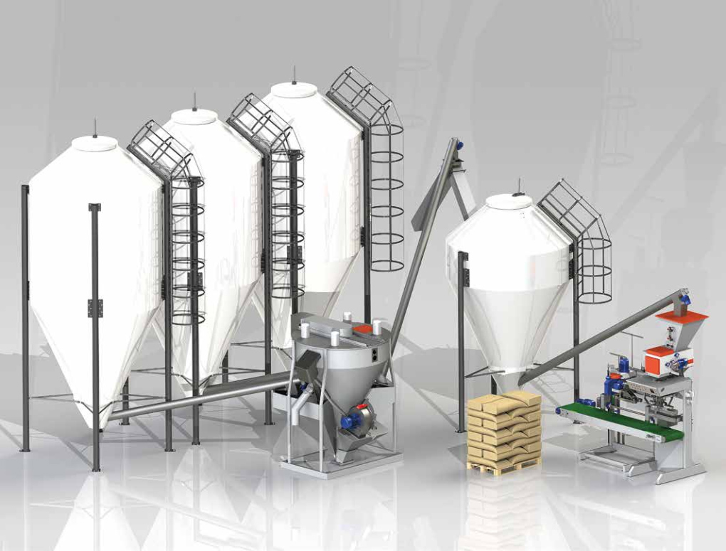 Options for 1 ton/h Modular Animal Feed Production Plant