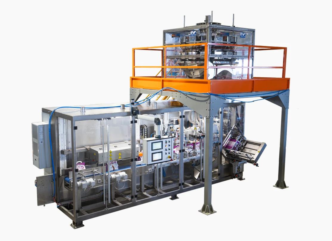 Open mouth bagging machine