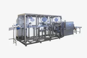 Horizontal shrink wrapper