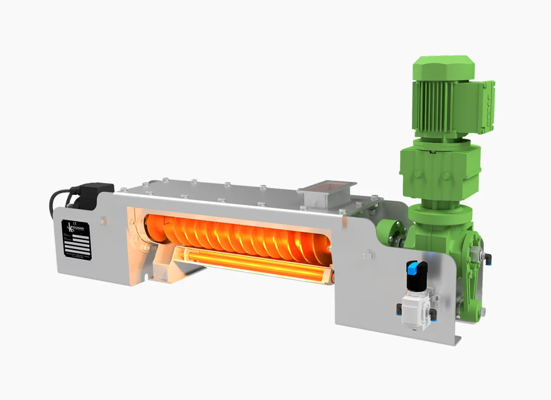 High Temperature Screw Heater