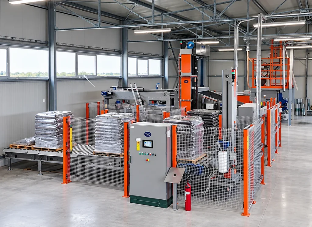 Construction Materials Bagging Line – Built for Abrasive Products